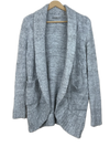 Preloved Good Winter Long Cardigans by Member Mark, Silver Polyester for Women - OTS Thrift Shop Peshawar Pakistan
