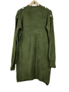 UK Imported secondhand Winter Long Cardigans - Papaya brand, Olive Acrylic, Premium condition, for Women - Online Thrift Store Peshawar Pakistan