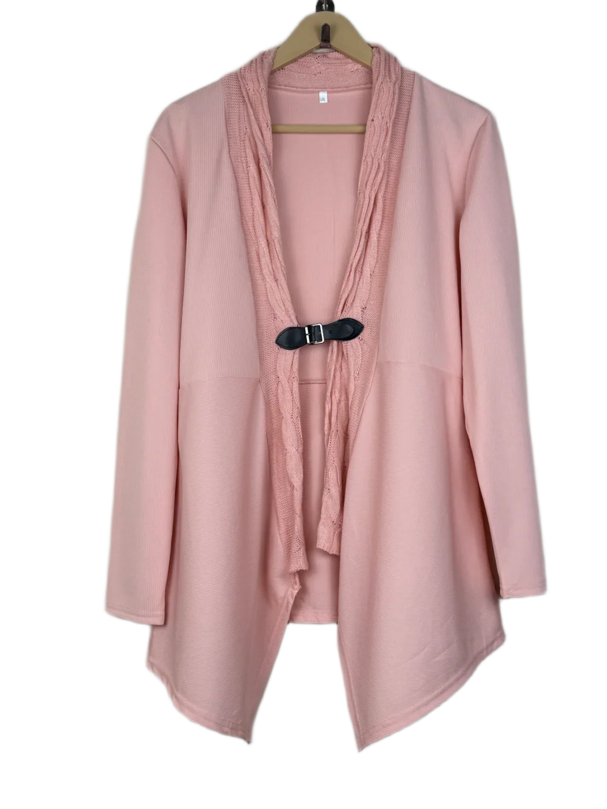 Secondhand Branded Winter Long Cardigans by Unknown, Ivory Polyester fabric, Premium Plus condition, for Women - Online Thrift Shop Karachi Pakistan