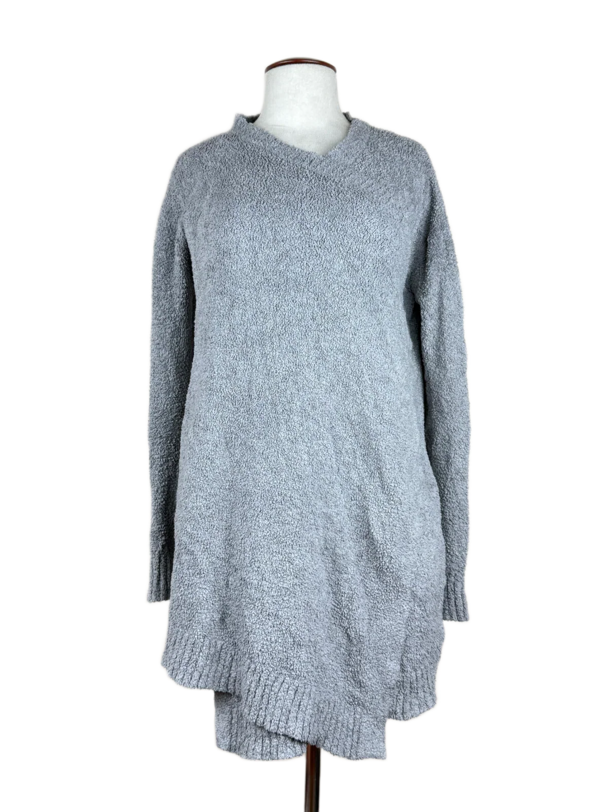 UK Imported secondhand Winter Long Cardigans - UGG brand, Grey Polyester, Premium condition, for Women - Online Thrift Store Karachi Pakistan