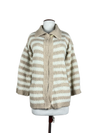 Secondhand Branded Winter Long Cardigans by St Michael, Brown & White Acrylic fabric, Premium condition, for Women - Online Thrift Shop Lahore Pakistan