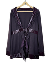 Winter Long Cardigans | Unknown | Preloved Branded | Black Polyester | Premium | OTS Thrift Store Peshawar Pakistan