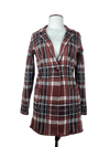 Preloved Premium Winter Long Cardigans by Adrienne Vittadini, Rust Viscose for Women - OTS Thrift Shop Karachi Pakistan