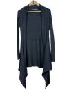 Preloved Premium Winter Long Cardigans by Marks & Spencer, Black Polyester + Viscose for Women - OTS Thrift Shop Karachi Pakistan