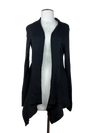 Preloved Premium Winter Long Cardigans by 89th & Madison, Black Rayon for Women - OTS Thrift Shop Lahore Pakistan