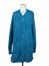 Premium Condition Winter Long Cardigans | Preloved Zenana | Cyan Polyester | Thrift Shop for Women Islamabad Pakistan | OTS