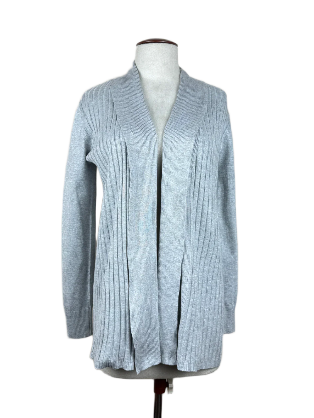 Winter Long Cardigans | Nutmeg | Preloved Branded | Grey Viscose | Premium | OTS Thrift Store Lahore Pakistan
