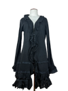 Excellent Condition Winter Long Cardigans | Preloved Eredy | Black Polyester | Thrift Shop for Women Lahore Pakistan | OTS