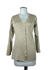 Shop Premium Winter Long Cardigans by Unknown | Preloved Branded Clothes | Mustered Cotton | Women | OTS Thrift Store Peshawar Pakistan