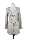 Shop Premium Winter Long Cardigans by Mercer & Madison | Preloved Branded Clothes | Beige Merino Wool | Women | OTS Thrift Store Karachi Pakistan
