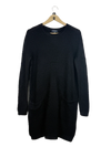 UK Imported secondhand Winter Long Cardigans - Pied A Terre brand, Black Viscose, Premium condition, for Women - Online Thrift Store Karachi Pakistan