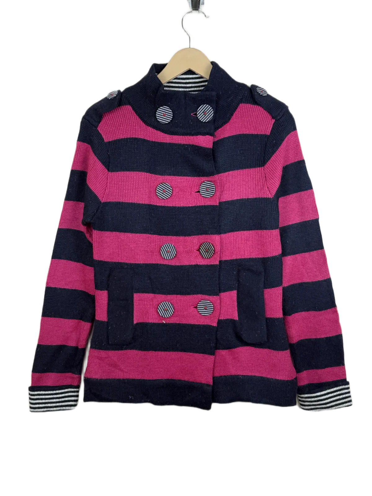 Excellent Condition Winter Long Cardigans | Preloved Unknown | Multi Acrylic | Thrift Shop for Women Peshawar Pakistan | OTS