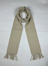 Shop Premium Plus by  Preloved Branded Clothes | Beige Acrylic Muffler & Scarf | Unisex | OTS Thrift Store Islamabad Pakistan