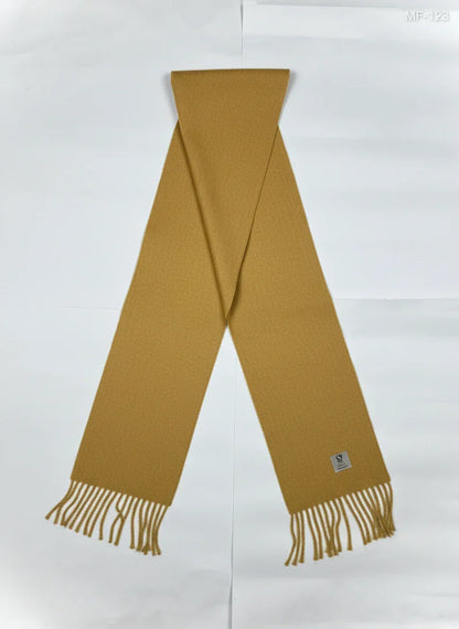 UK Imported secondhand -  Mustard Acrylic Muffler & Scarf, Premium Plus condition, for Unisex - Online Thrift Store Karachi Pakistan