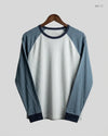 Men's Full Sleeves T-Shirt | Mango | Preloved Branded | Grey Cotton | Premium | OTS Thrift Store Peshawar Pakistan
