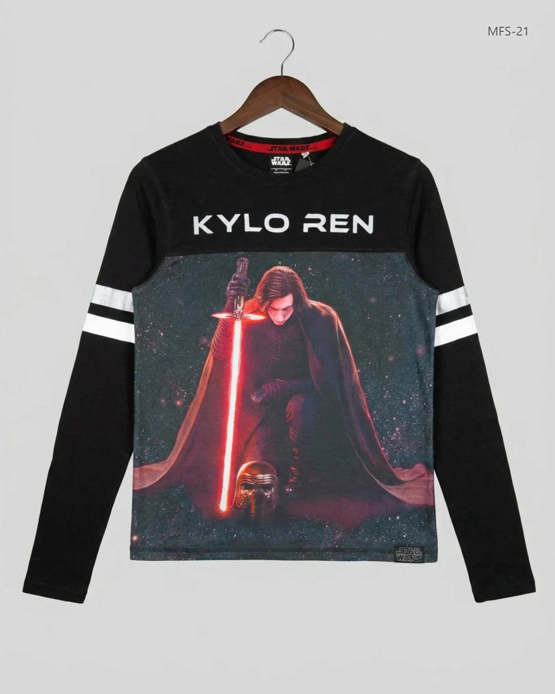 Premium Condition Men's Full Sleeves T-Shirt | Preloved STAR WARS | Black Cotton | Thrift Shop for Men Peshawar Pakistan | OTS