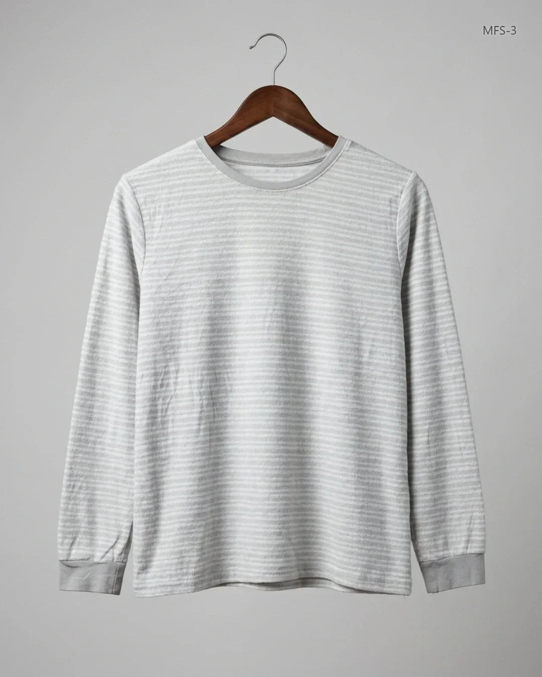 UK Imported secondhand Men's Full Sleeves T-Shirt - BLUEMOTION brand, OffWhite Cotton, Excellent condition, for Men - Online Thrift Store Islamabad Pakistan
