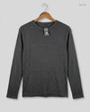 UK Imported secondhand Men's Full Sleeves T-Shirt - Thermals brand, Black Cotton, Premium condition, for Men - Online Thrift Store Peshawar Pakistan