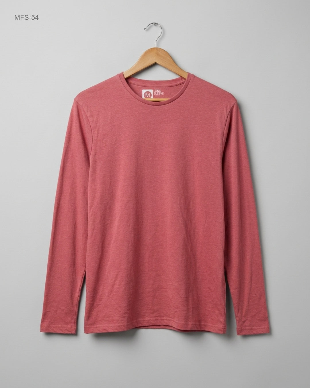 Shop Premium Men's Full Sleeves T-Shirt by CEDAR WOOD STATE | Preloved Branded Clothes | Pink Cotton | Men | OTS Thrift Store Lahore Pakistan