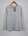 Preloved Premium Men's Full Sleeves T-Shirt by Primark, Grey Cotton for Men - OTS Thrift Shop Islamabad Pakistan