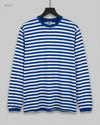 Men's Full Sleeves T-Shirt | PARTYXPLOSION | Preloved Branded | Blue Cotton | Premium | OTS Thrift Store Lahore Pakistan