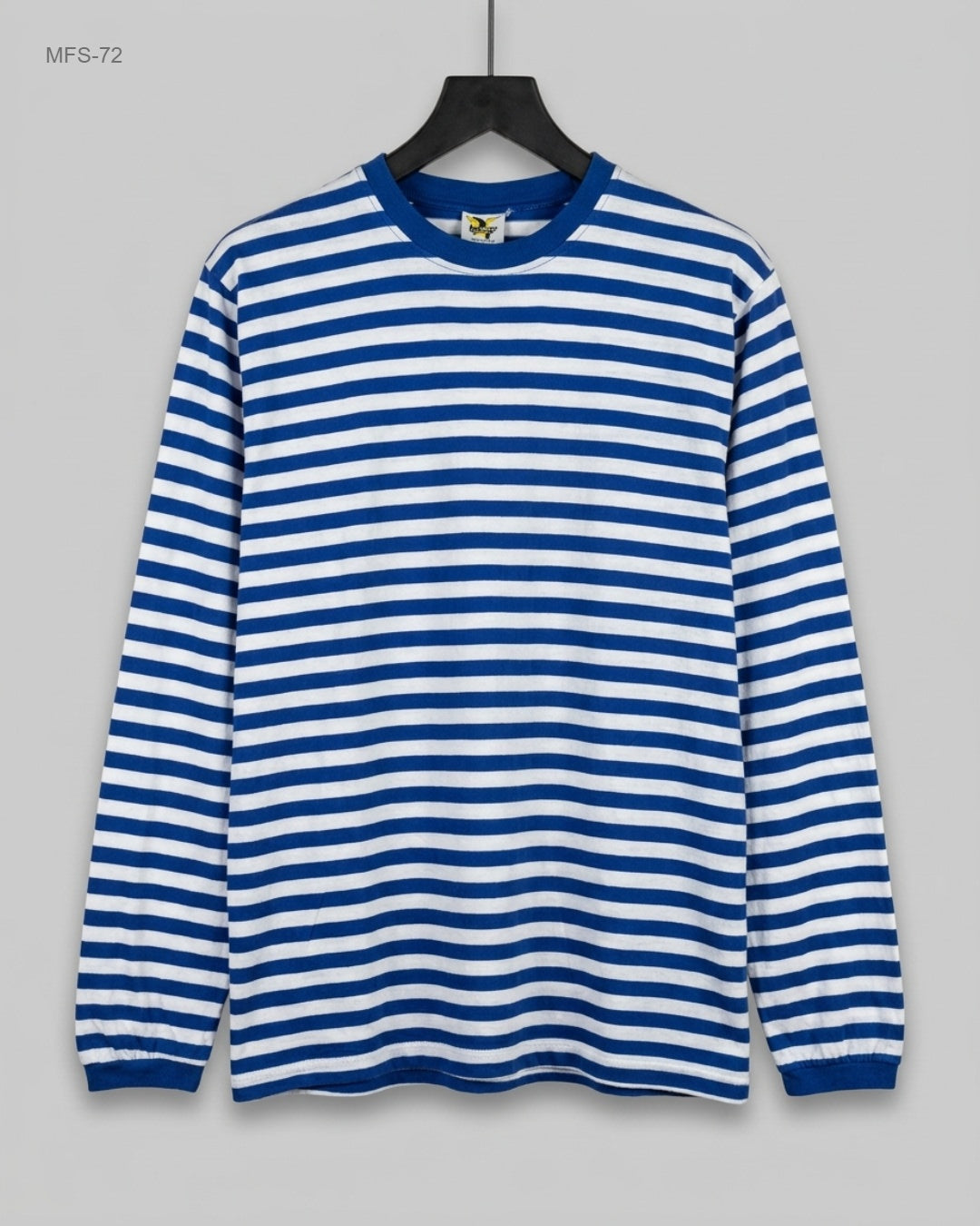 Men's Full Sleeves T-Shirt | PARTYXPLOSION | Preloved Branded | Blue Cotton | Premium | OTS Thrift Store Lahore Pakistan
