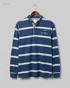 Secondhand Branded Men's Full Sleeves T-Shirt by RAGMAN, Blue Cotton fabric, Premium condition, for Men - Online Thrift Shop Islamabad Pakistan