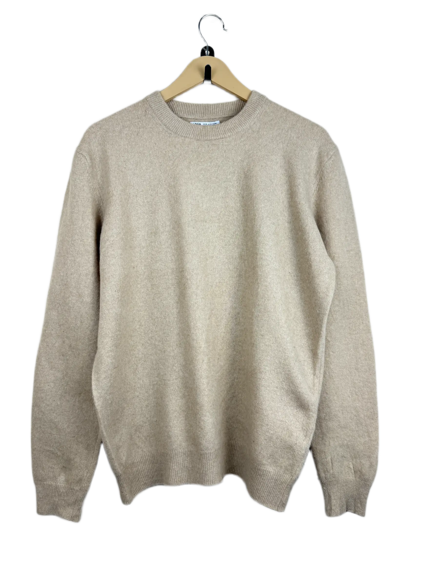 Premium Condition Men's Jumpers & Sweaters | Preloved Zara | Beige Lane Wool | Thrift Shop for Men Peshawar Pakistan | OTS