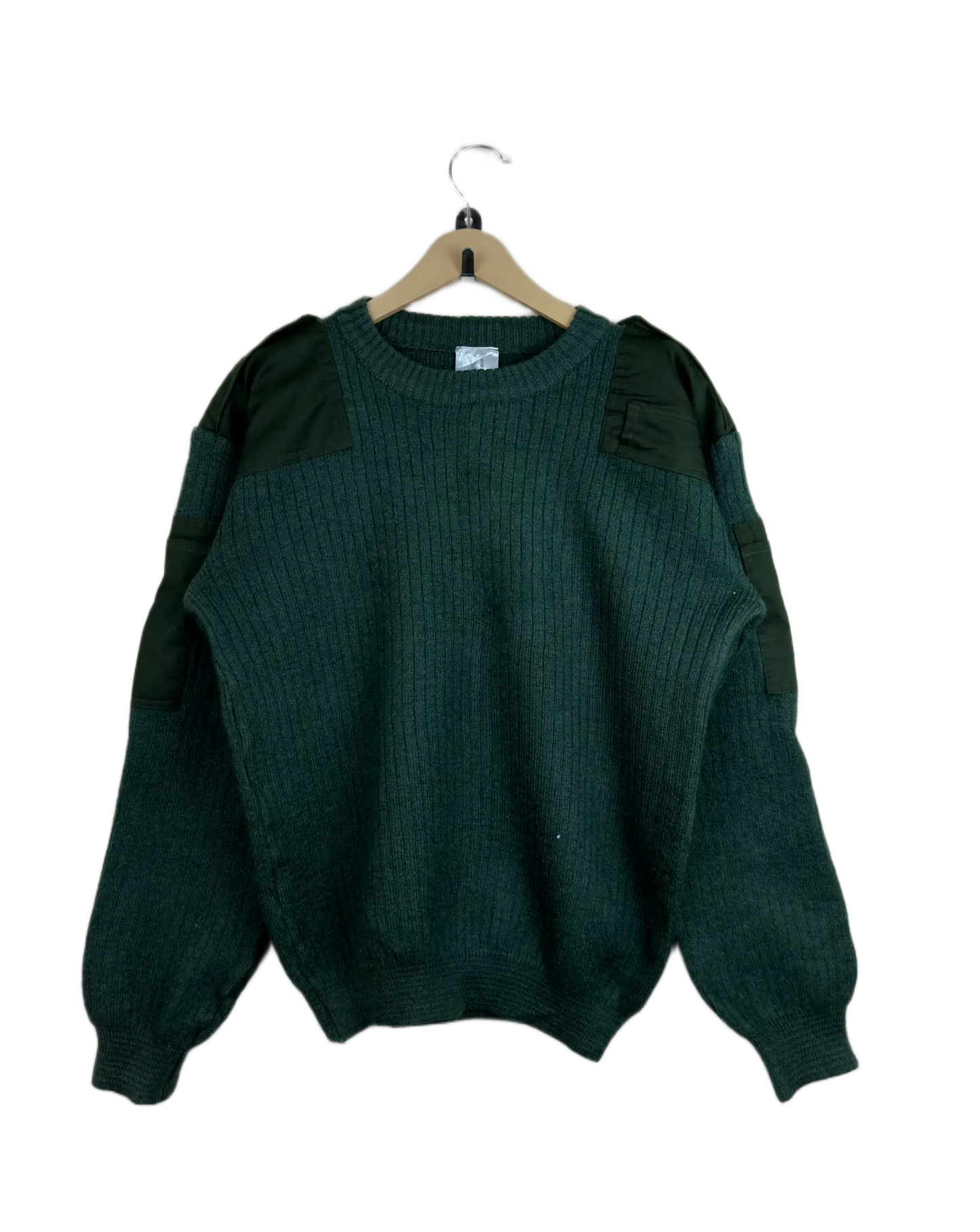 UK Imported secondhand Men's Jumpers & Sweaters - Befalstroja brand, Army Green Polyester, Premium condition, for Men - Online Thrift Store Lahore Pakistan