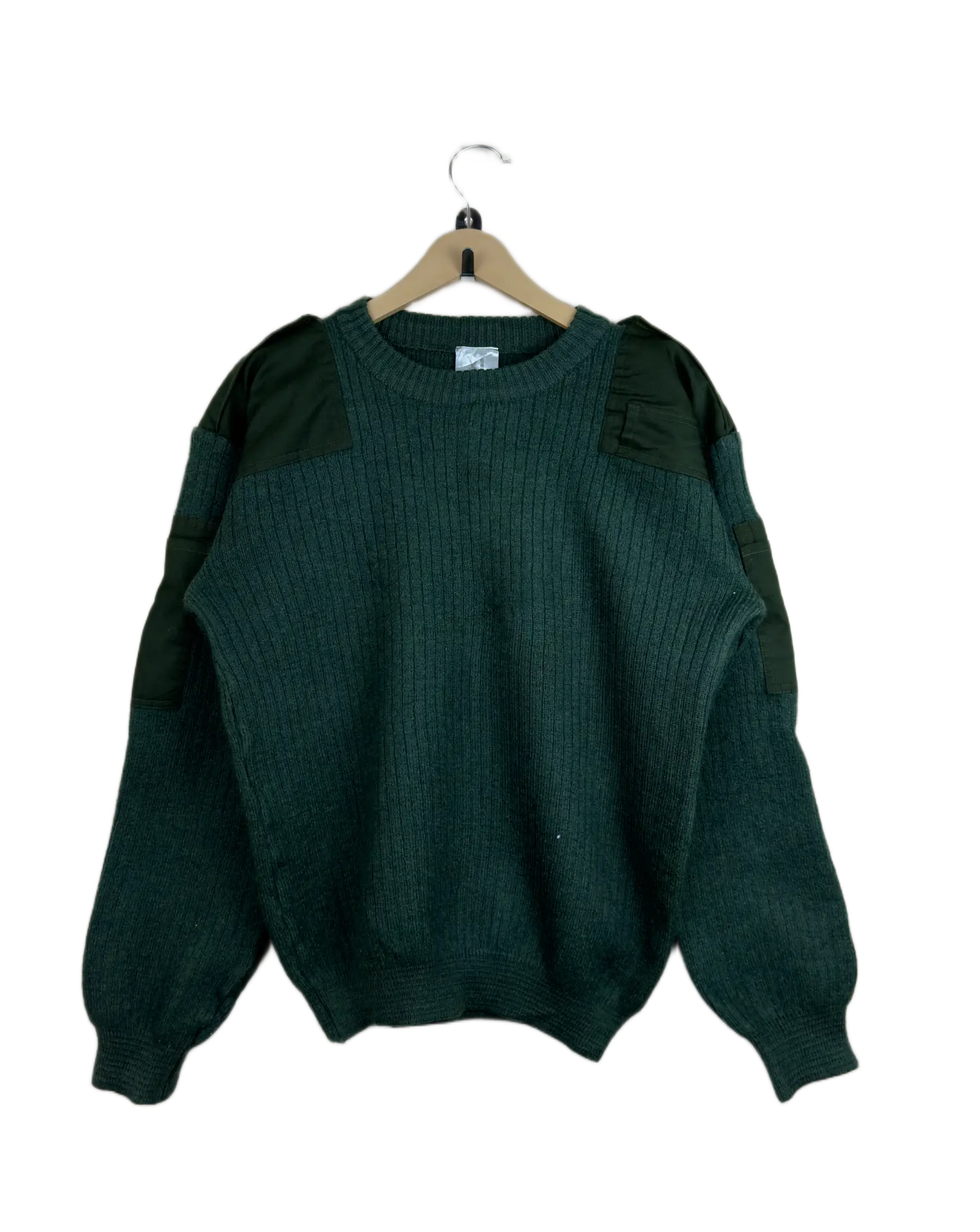 UK Imported secondhand Men's Jumpers & Sweaters - Befalstroja brand, Army Green Polyester, Premium condition, for Men - Online Thrift Store Lahore Pakistan
