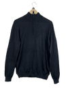 Shop Premium Men's Jumpers & Sweaters by Alexandre | Preloved Branded Clothes | Black Wool-Acrylic blend | Men | OTS Thrift Store Peshawar Pakistan