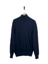 Preloved Premium Men's Jumpers & Sweaters by Zara, Navy Blue Polyester for Men - OTS Thrift Shop Karachi Pakistan