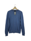 UK Imported secondhand Men's Jumpers & Sweaters - Massimo Dutti brand, Blue Wool, Premium condition, for Men - Online Thrift Store Karachi Pakistan