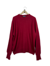 Secondhand Branded Men's Jumpers & Sweaters by St. Michelle, Red Lambswool fabric, Premium condition, for Men - Online Thrift Shop Peshawar Pakistan