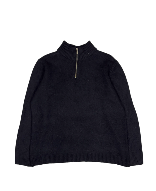 Preloved Premium Men's Jumpers & Sweaters by ASOS, Black Lambswool for Men - OTS Thrift Shop Lahore Pakistan