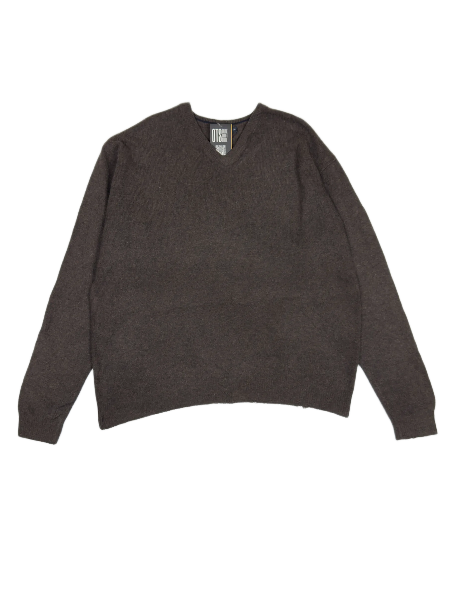 Shop Premium Men's Jumpers & Sweaters by Jmes Pringles | Preloved Branded Clothes | Brown Wool | Men | OTS Thrift Store Peshawar Pakistan