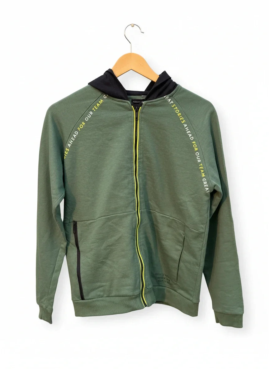 Shop Premium Men's Hoodies & Sweatshirts by Nukutavake | Preloved Branded Clothes | Green Cotton | Men Hoodies | OTS Thrift Store Peshawar Pakistan