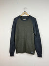 Secondhand Branded Men's Jumpers & Sweaters by Superdry, Gray Wool fabric, Excellent condition, for Men - Online Thrift Shop Islamabad Pakistan
