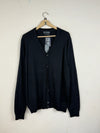 Secondhand Branded Men's Jumpers & Sweaters by Marks & Spencer, Black Cotton fabric, Premium Plus condition, for Men - Online Thrift Shop Islamabad Pakistan