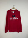 Excellent Condition Men's Jumpers & Sweaters | Preloved Hollister | Red Cotton | Thrift Shop for Men Karachi Pakistan | OTS