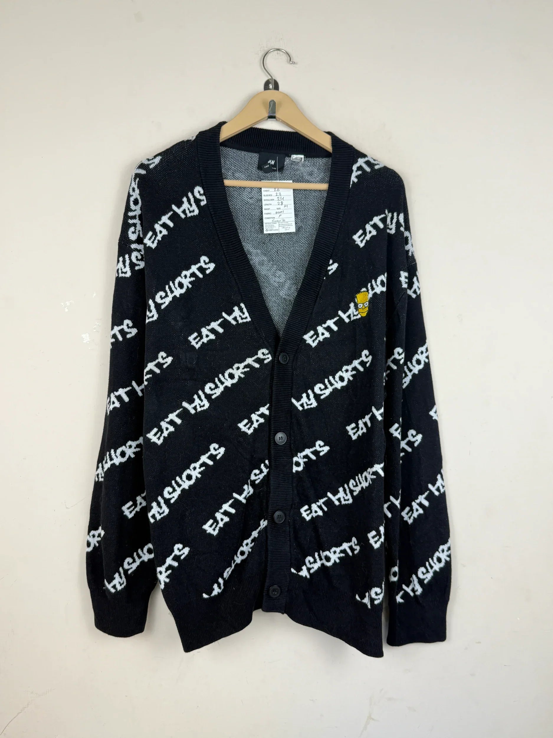 Secondhand Branded Men's Jumpers & Sweaters by H&M, Black Wool fabric, Premium condition, for Men - Online Thrift Shop Islamabad Pakistan
