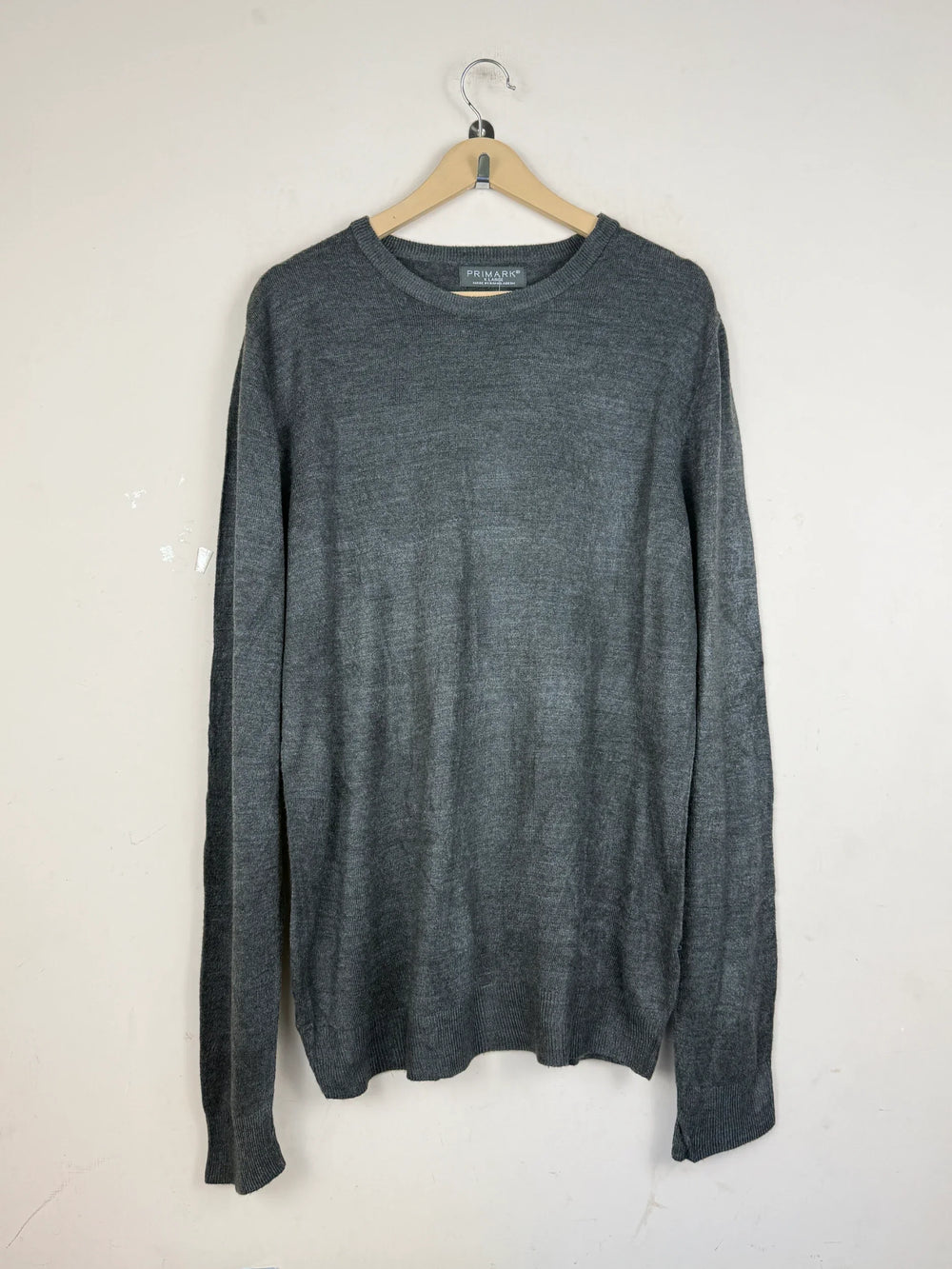 Premium Condition Men's Jumpers & Sweaters | Preloved Primark | Grey Polyester | Thrift Shop for Men Islamabad Pakistan | OTS
