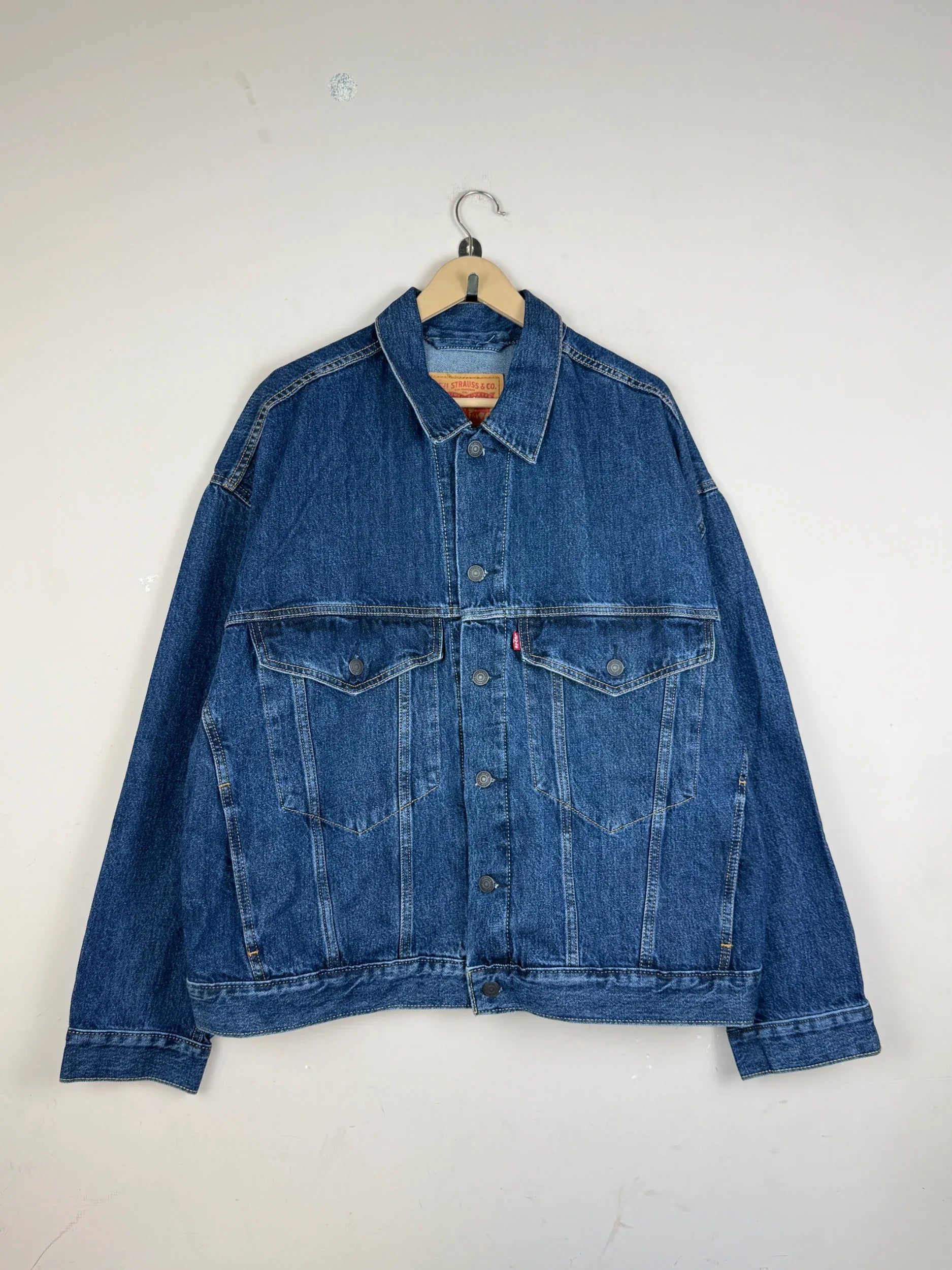 Secondhand Branded Men's Jumpers & Sweaters by Levis, Blue Cotton fabric, Premium condition, for Men - Online Thrift Shop Karachi Pakistan