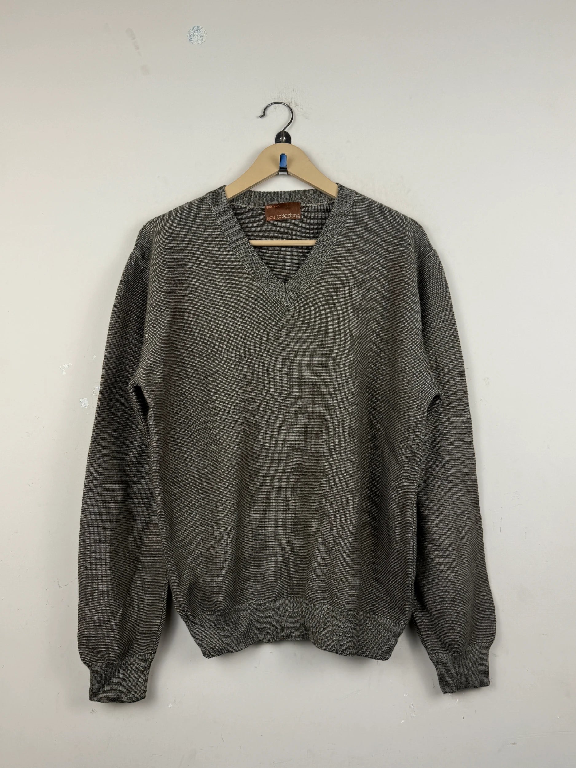 Shop Premium Men's Jumpers & Sweaters by Marks & Spencer | Preloved Branded Clothes | Brown Acrylic | Men | OTS Thrift Store Islamabad Pakistan