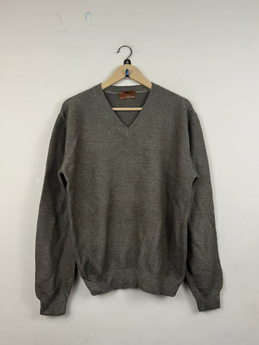 Shop Premium Men's Jumpers & Sweaters by Marks & Spencer | Preloved Branded Clothes | Brown Acrylic | Men | OTS Thrift Store Islamabad Pakistan