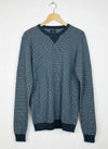 UK Imported secondhand Men's Jumpers & Sweaters - ACW85 brand, gray Cotton, Excellent condition, for Men Sweaters - Online Thrift Store Peshawar Pakistan