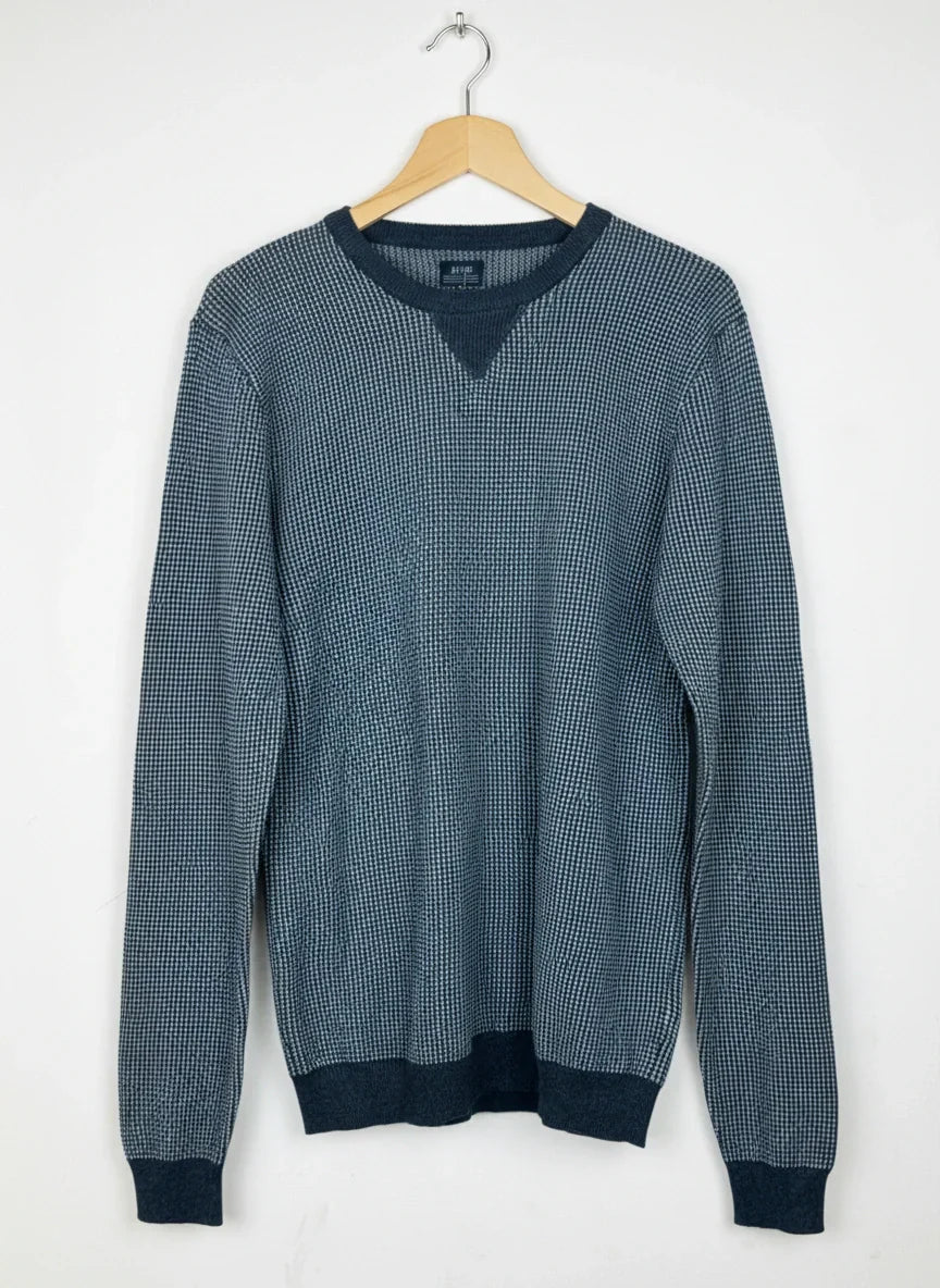 UK Imported secondhand Men's Jumpers & Sweaters - ACW85 brand, gray Cotton, Excellent condition, for Men Sweaters - Online Thrift Store Peshawar Pakistan