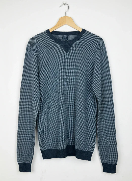 UK Imported secondhand Men's Jumpers & Sweaters - ACW85 brand, gray Cotton, Excellent condition, for Men Sweaters - Online Thrift Store Peshawar Pakistan