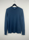 Secondhand Branded Men's Jumpers & Sweaters by T.M.LEWIN, Blue Polyester fabric, Premium condition, for Men Sweaters - Online Thrift Shop Peshawar Pakistan
