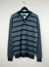 Preloved Excellent Men's Jumpers & Sweaters by George, Gray Cotton for Men Sweaters - OTS Thrift Shop Peshawar Pakistan